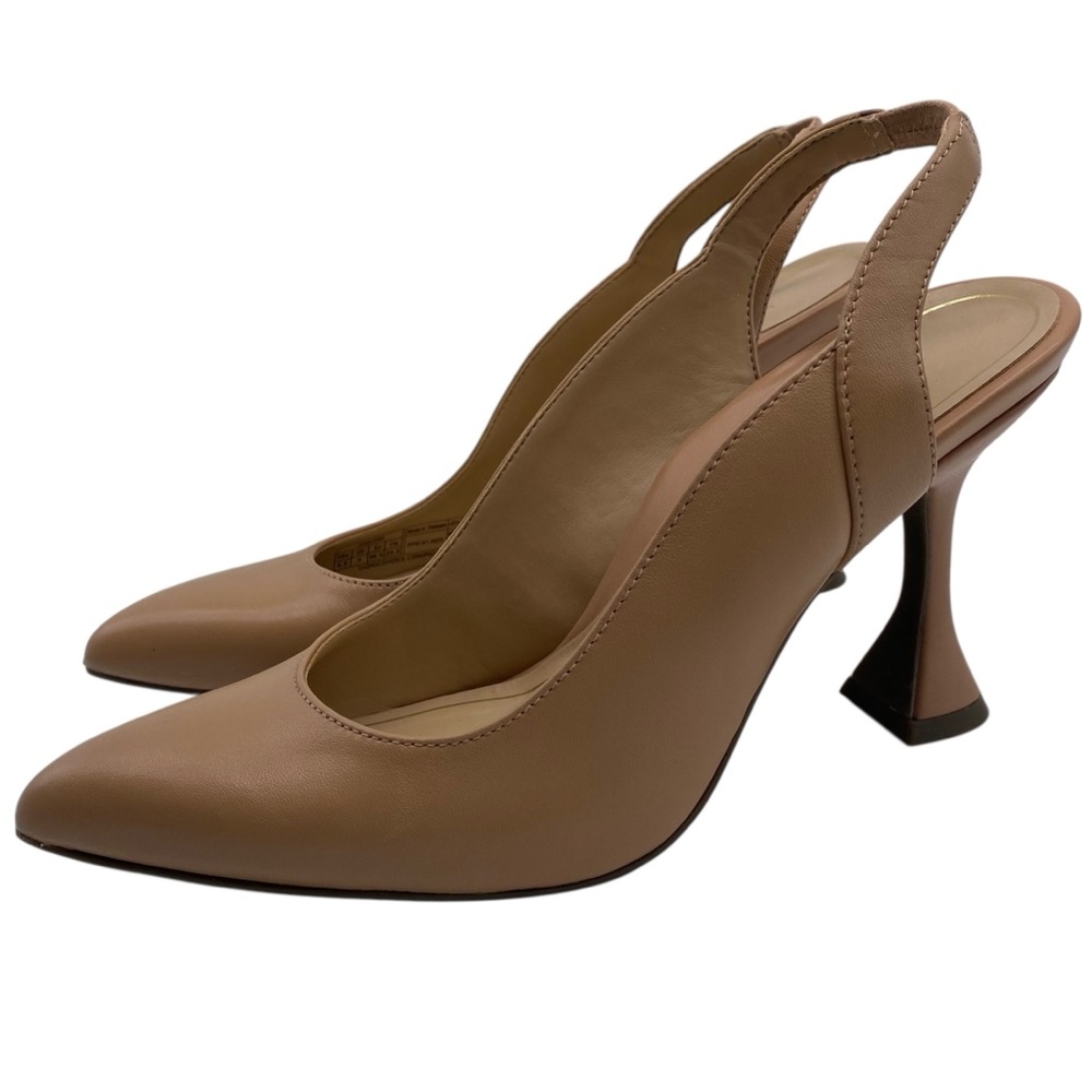 Vionic Womens Shoes Adalena Pumps Sz 6.5 Tan Leather Point Toe Cushioned Comfort - Picture 10 of 10
